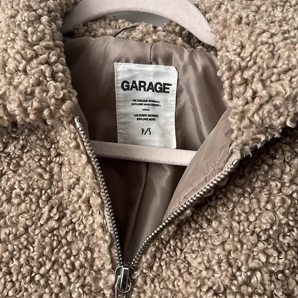 GARAGE TEDDY SHERPA JACKET - Picture 3 of 4